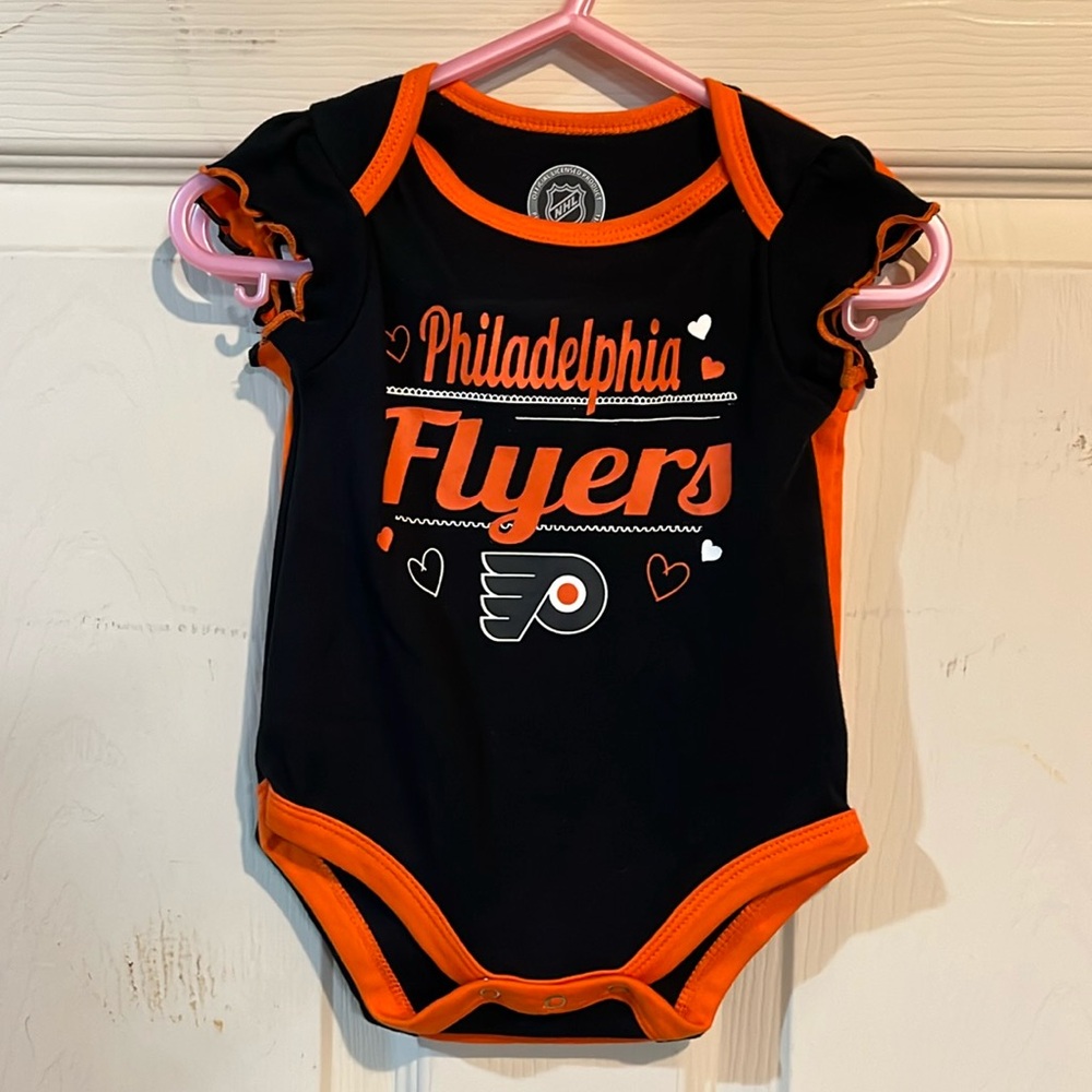 Philadelphia flyers onesies